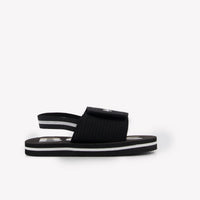 Boss Jongens Slippers In Zwart