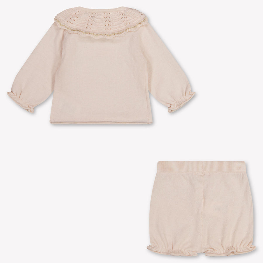 Chloe Baby Meisjes Setje In Licht Roze