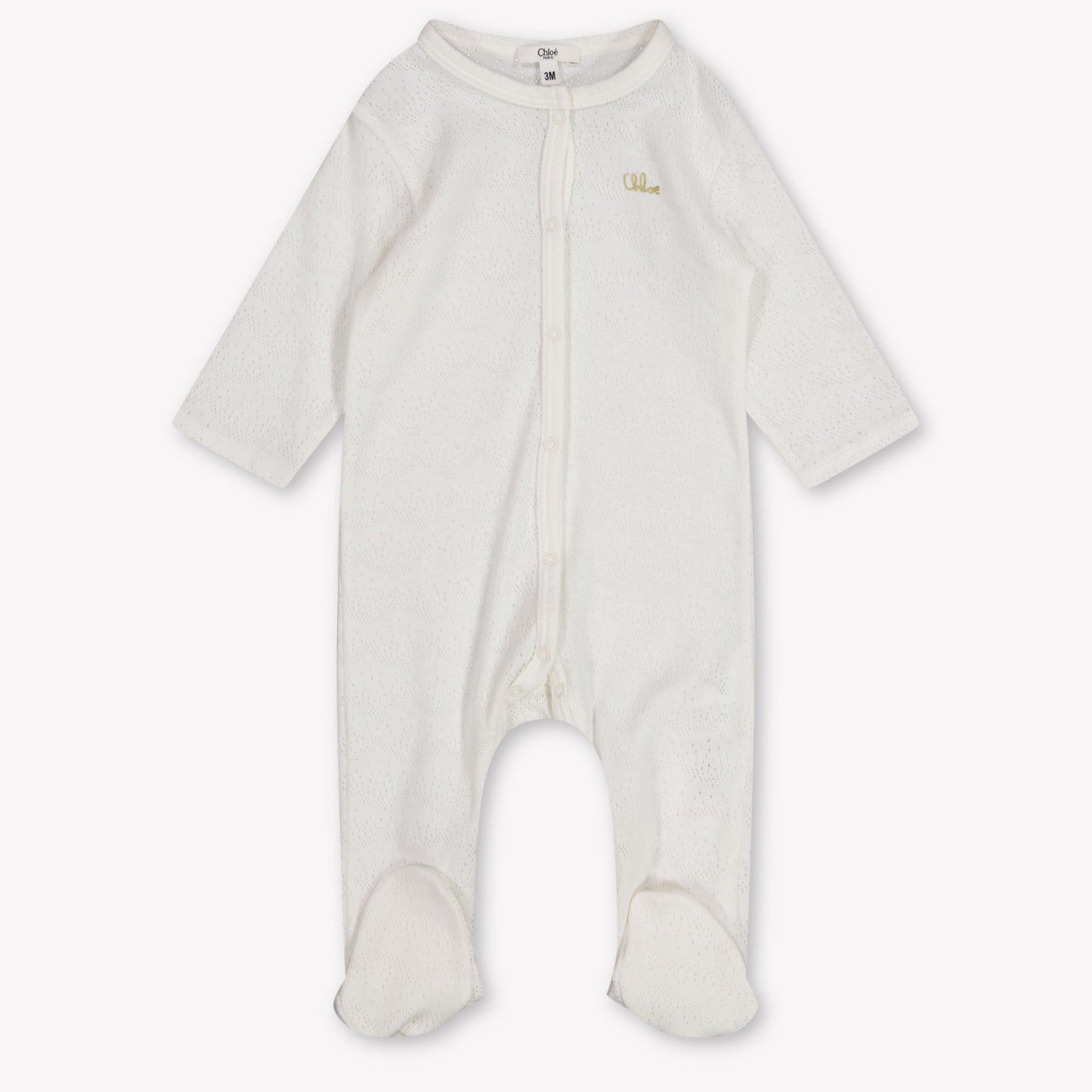Chloe Baby Girls Playsuit In White