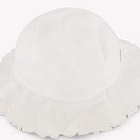 Chloe Baby Girls Hat In White
