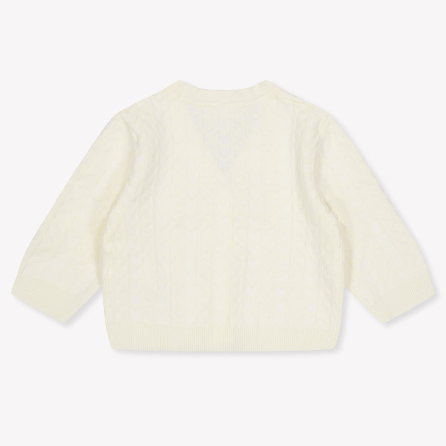 Michael Kors Baby Girls Cardigan In Ecru