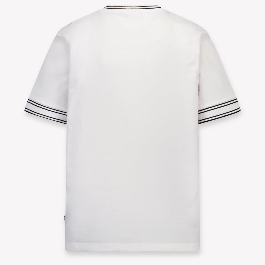 Boss Kids Boys T-Shirt In White