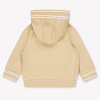 Boss Baby Boys Cardigan In Beige