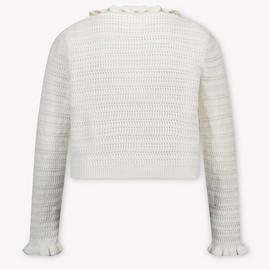 Chloe Kinder Meisjes Vest In Wit