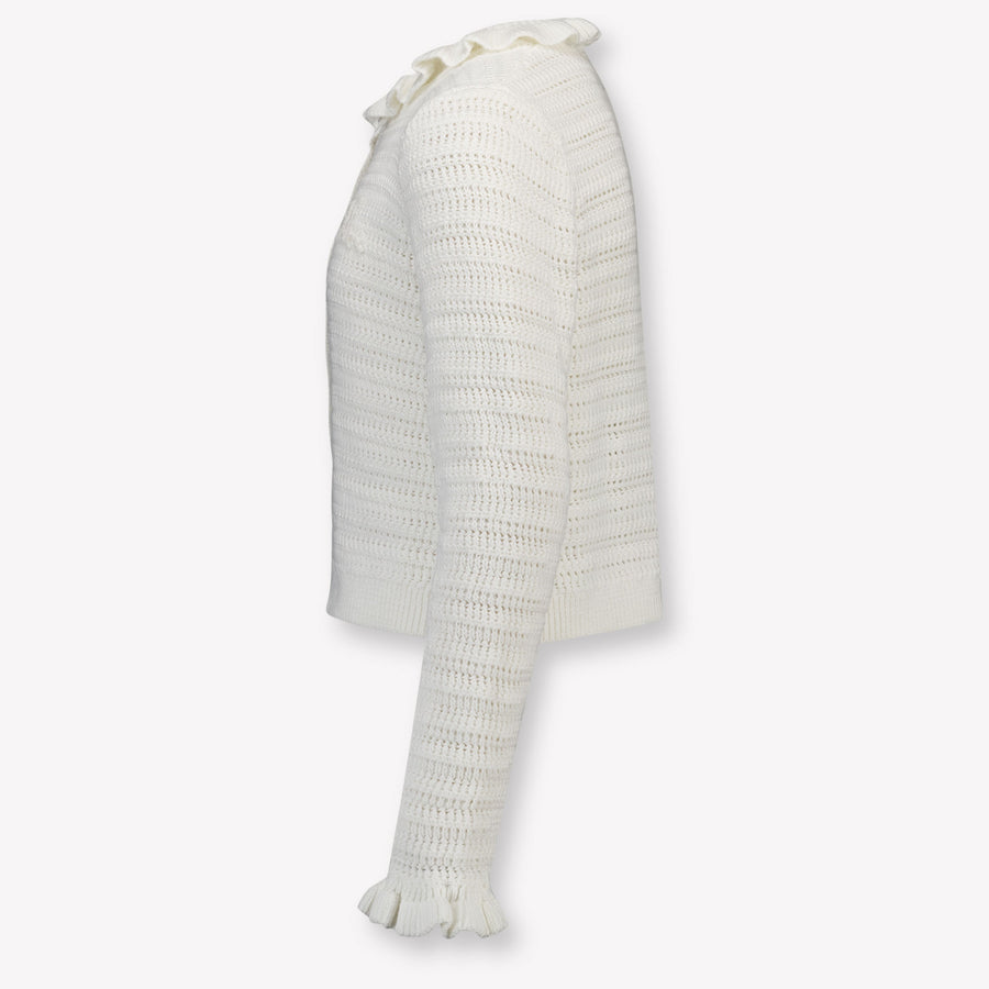Chloe Kinder Meisjes Vest In Wit