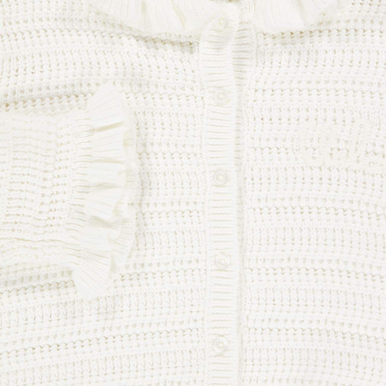 Chloe Kinder Meisjes Vest In Wit