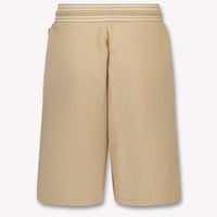 Boss Kids Boys Shorts In Beige