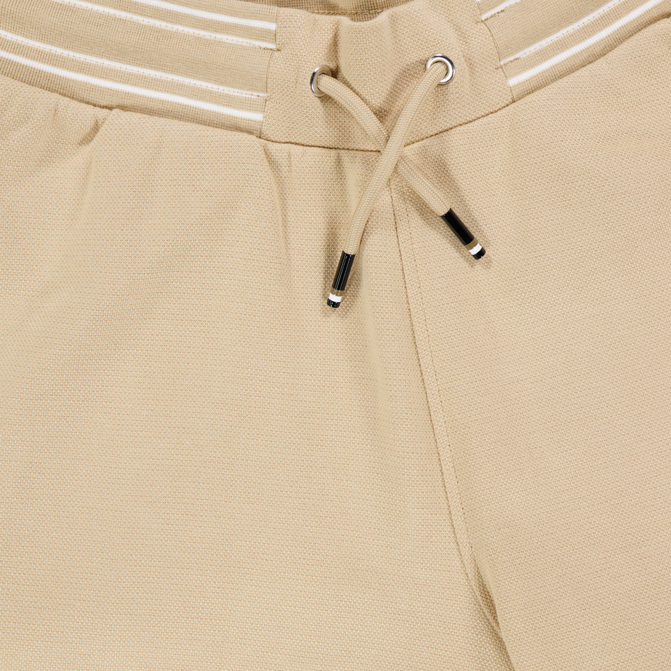 Boss Kinder Jongens Shorts In Beige