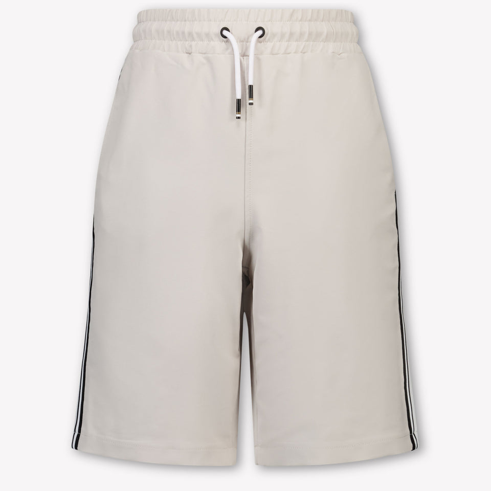 Boss Kinder Jongens Shorts in Ivoor