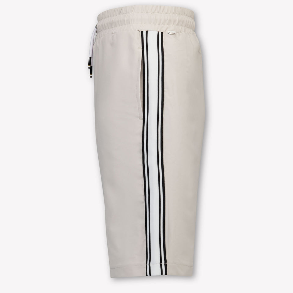 Boss Kinder Jongens Shorts in Ivoor