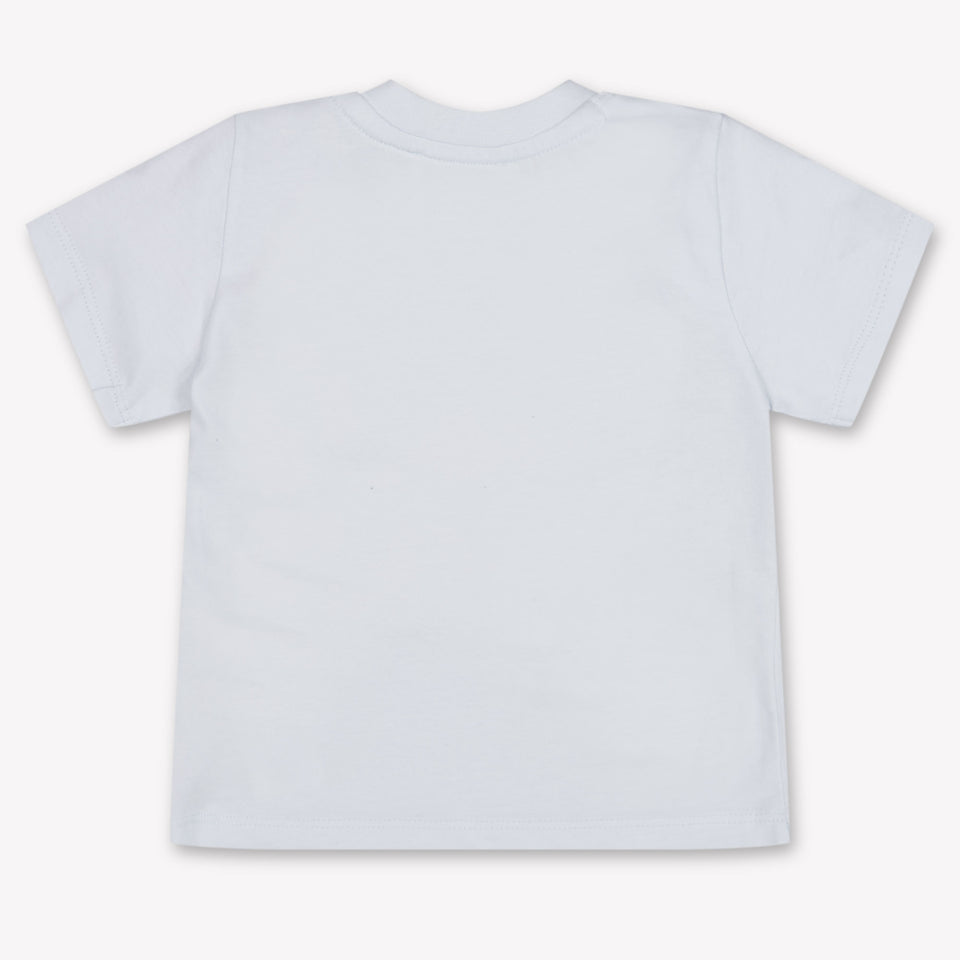 Kenzo Kids Baby Jongens T-Shirt In Licht Blauw
