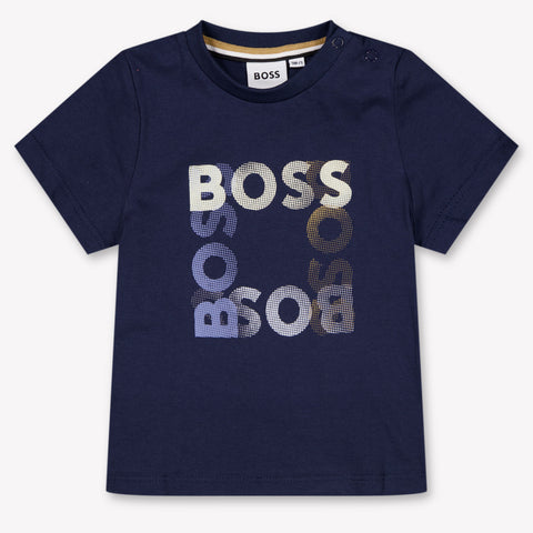 Boss Baby Boys T-Shirt In Navy
