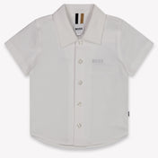 Boss Baby Jongens Blouse In Wit