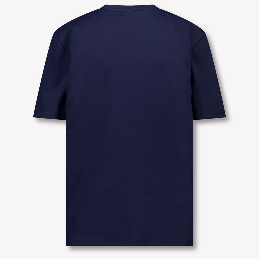 Boss Kids Boys T-Shirt In Navy