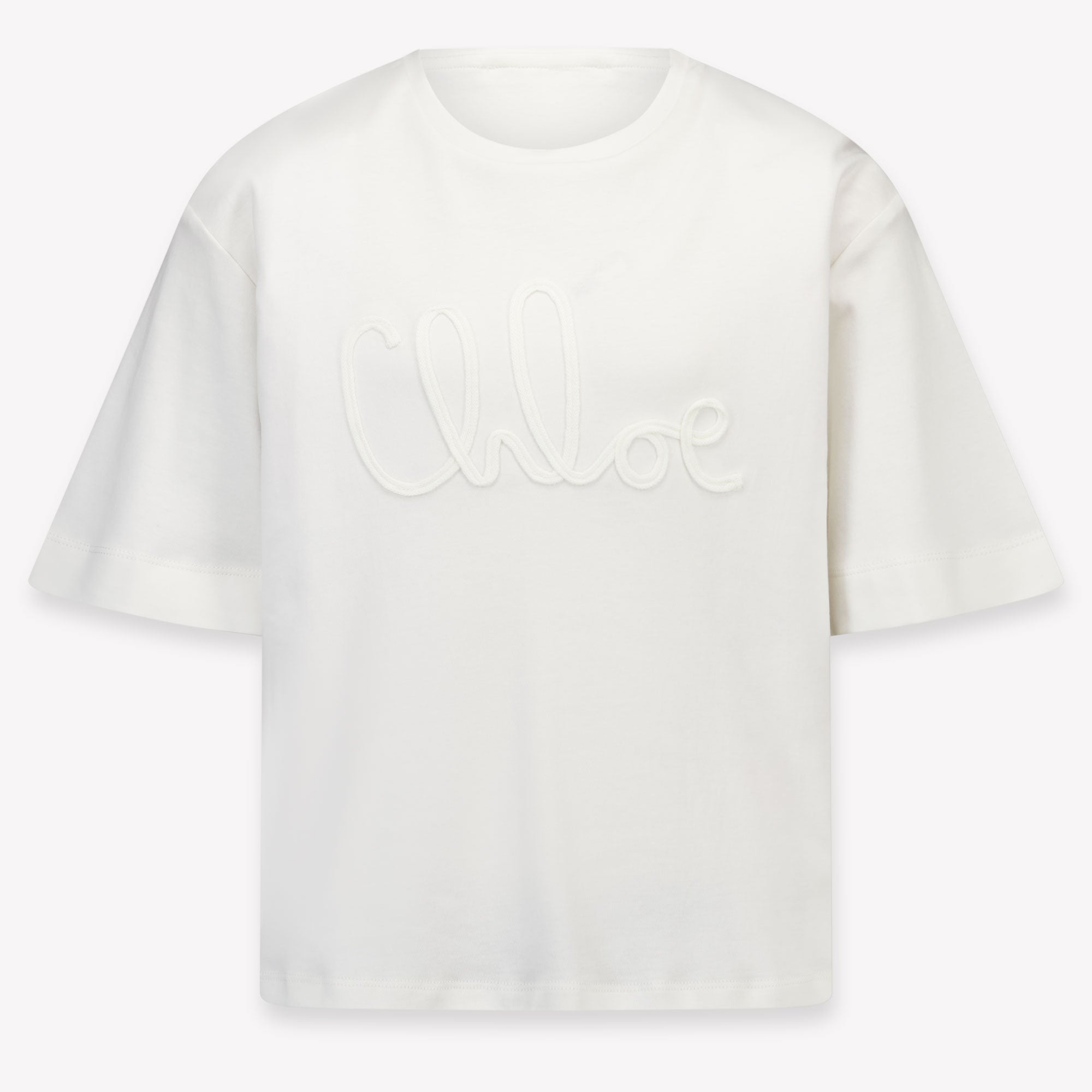 Chloe Kids Girls T-Shirt In White