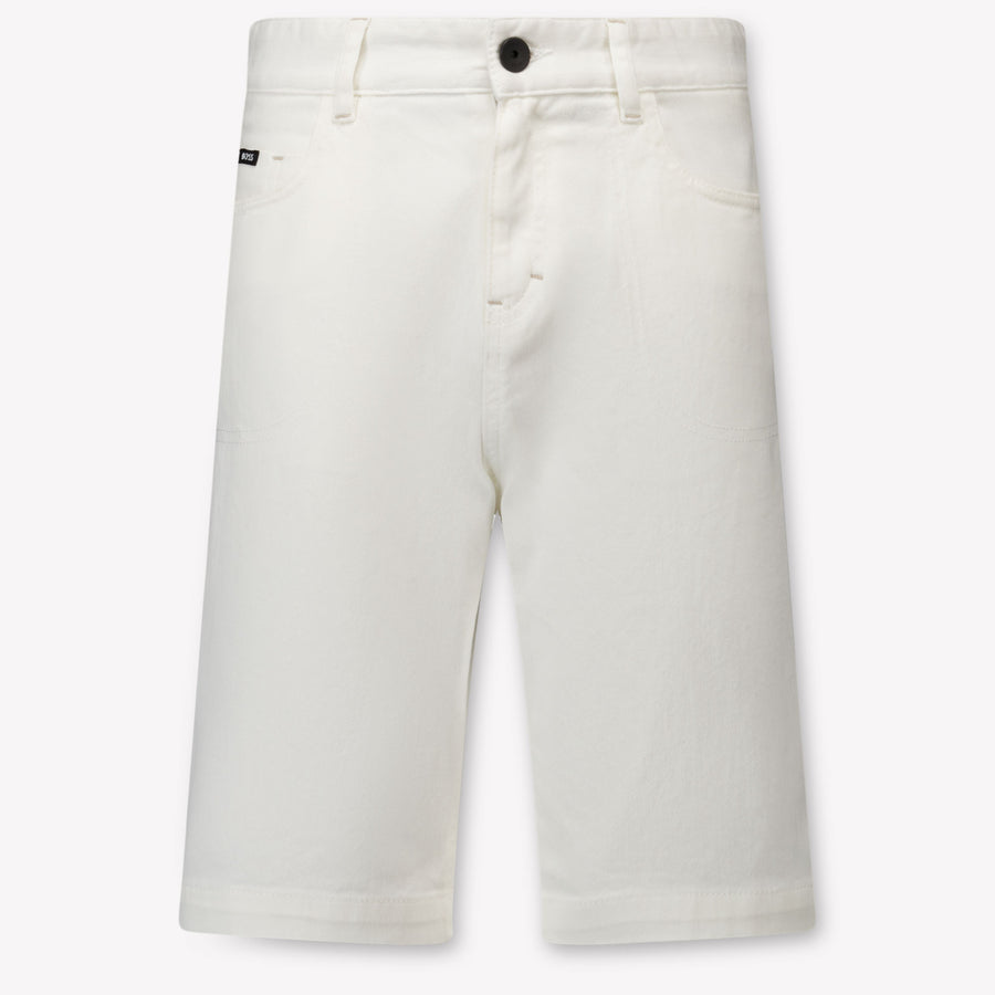 Boss Boys Short in White