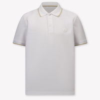 Boss Kids Boys Polo In White