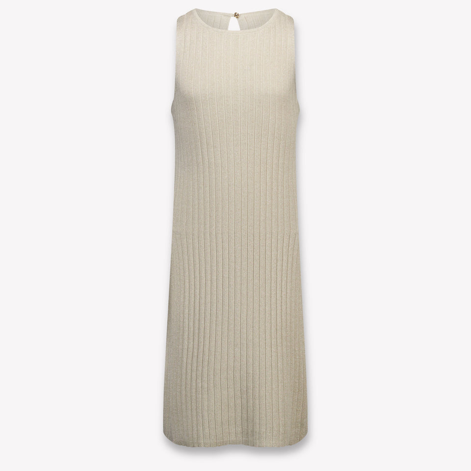 Michael Kors Kids Girls Dress In Gold