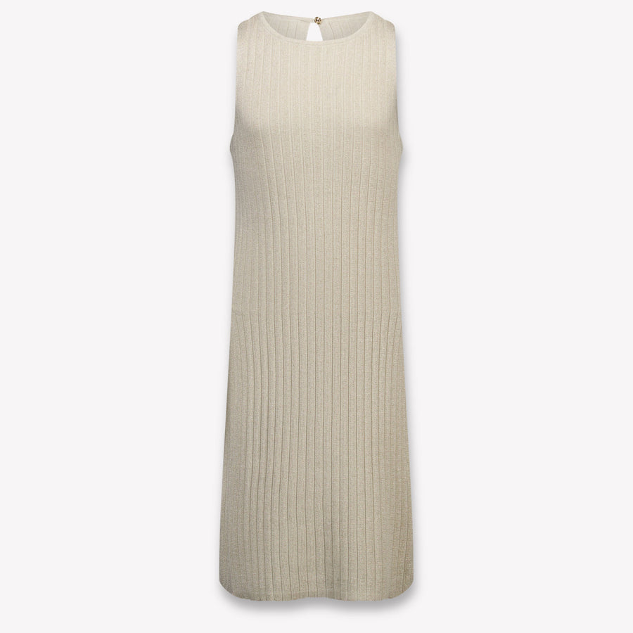 Michael Kors Kids Girls Dress In Gold