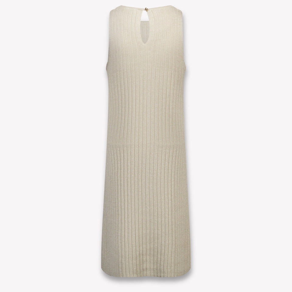 Michael Kors Kids Girls Dress In Gold