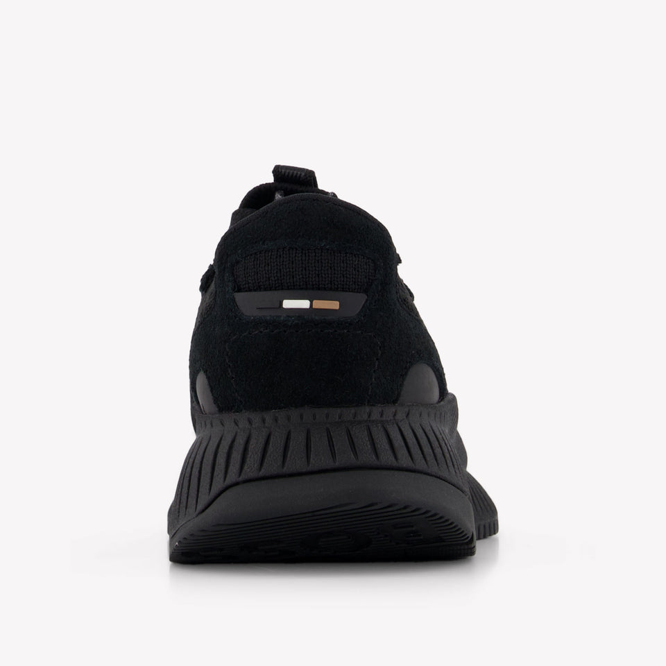 Boss Boys Sneakers In Black