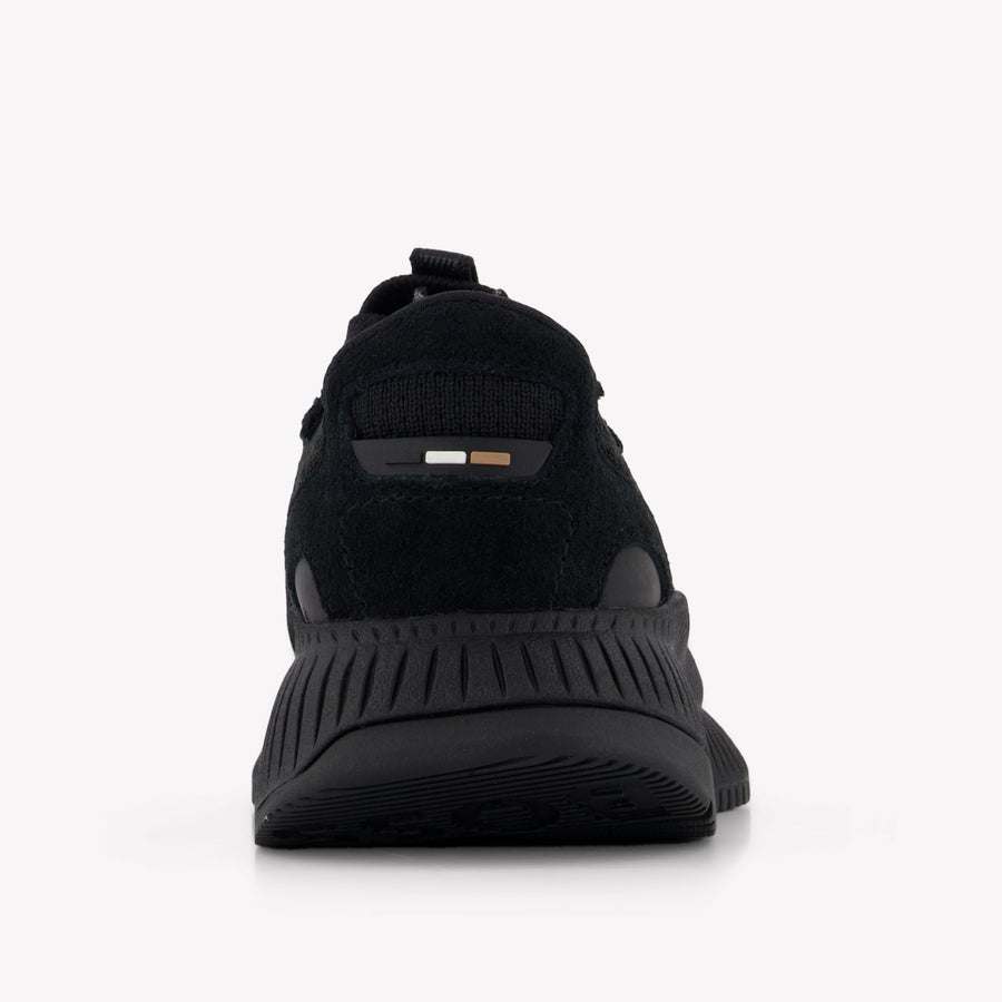 Boss Boys Sneakers In Black