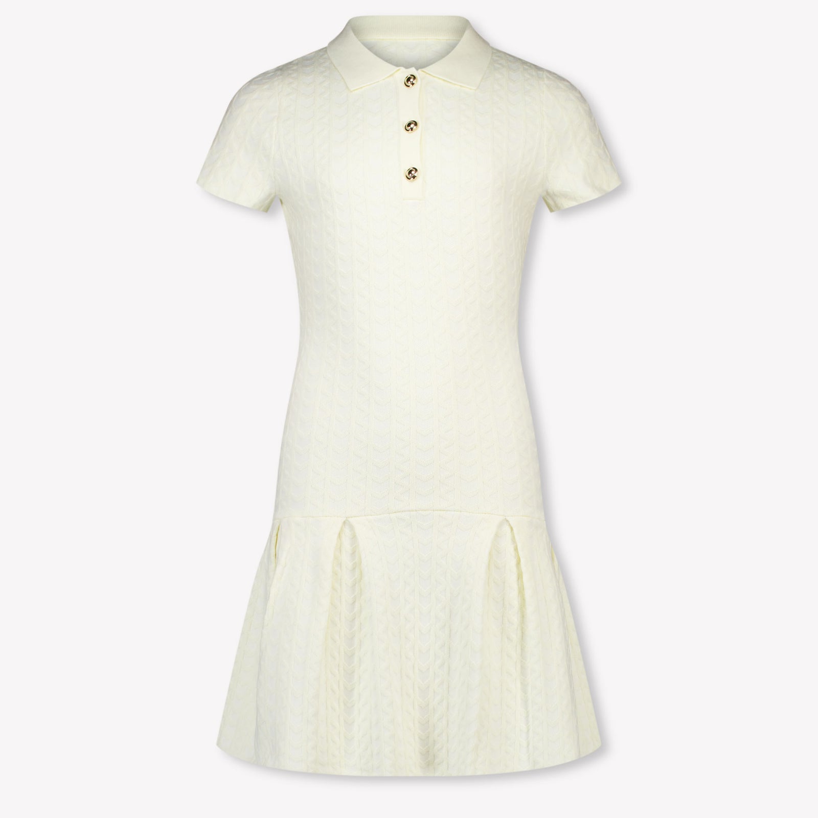 Michael Kors Kinder Meisjes Jurk In Ecru