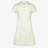 Michael Kors Kids Girls Dress In Ecru