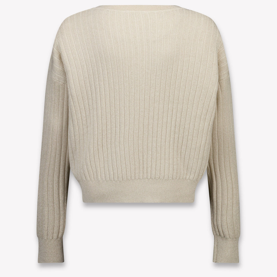 Michael Kors Kids Girls Cardigan In Gold