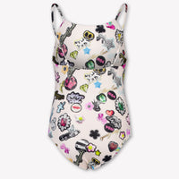 Marc Jacobs Kids Girls Swimwear In Pink