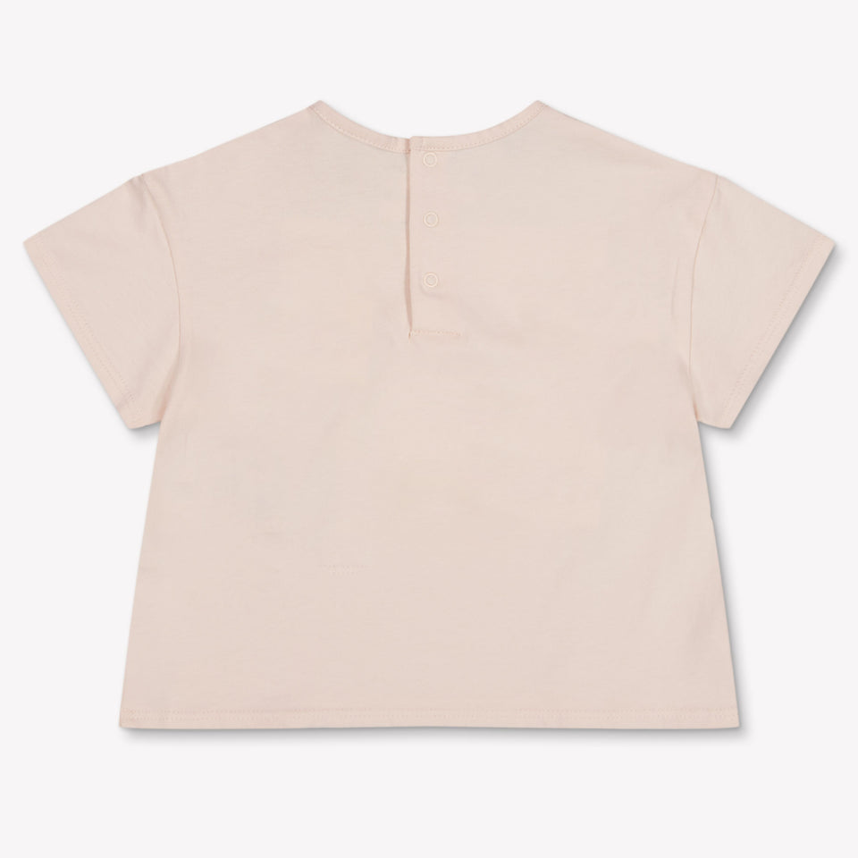 Chloe Baby Meisjes T-Shirt In Licht Roze