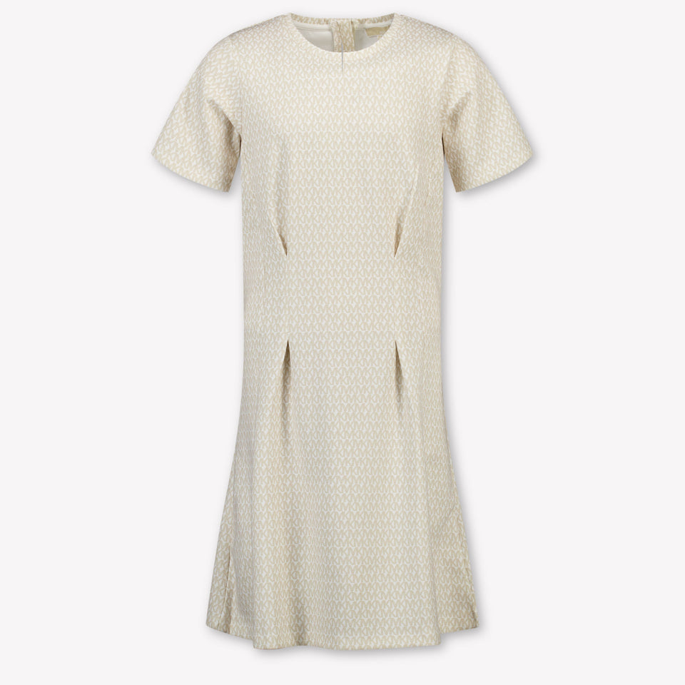 Michael Kors Kinder Meisjes Jurk In Beige