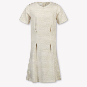 Michael Kors Kids Girls Dress In Beige