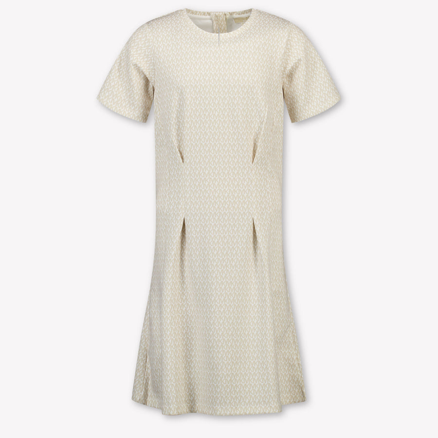 Michael Kors Kids Girls Dress In Beige