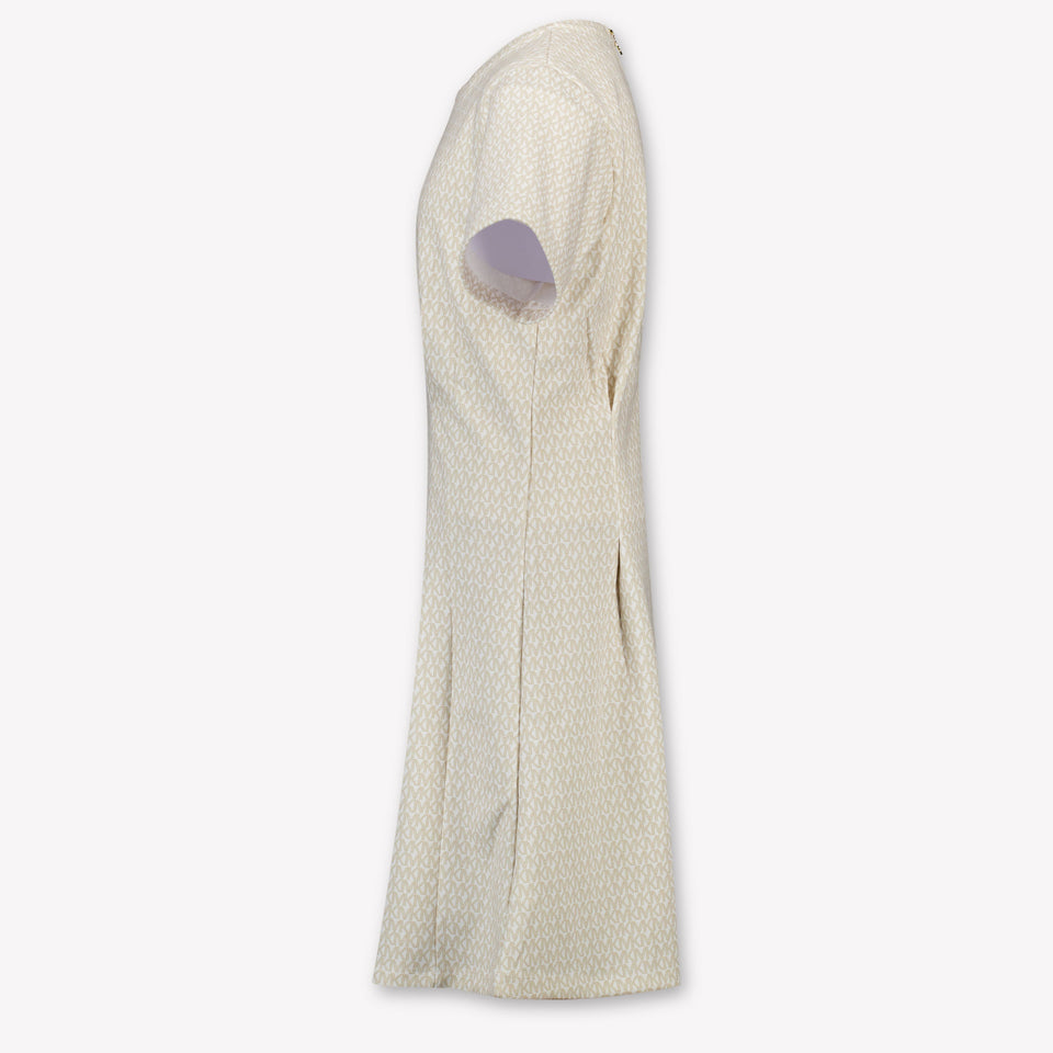 Michael Kors Kinder Meisjes Jurk In Beige