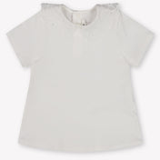 Chloe Baby Meisjes T-Shirt In Wit