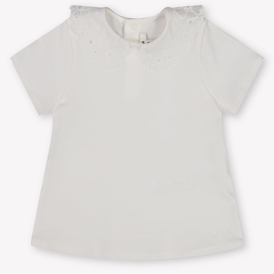 Chloe Baby Girls T-Shirt in White