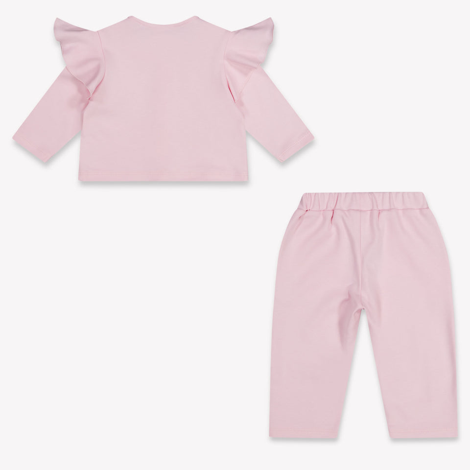 Givenchy Baby Girls Jogging suit In Light Pink