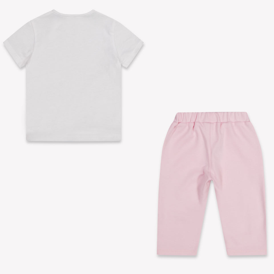 Givenchy Baby Girls Jogging suit In Light Pink