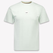 Boss Kinder Jongens T-Shirt In Mint