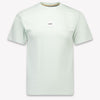 Boss Kids Boys T-Shirt In Mint