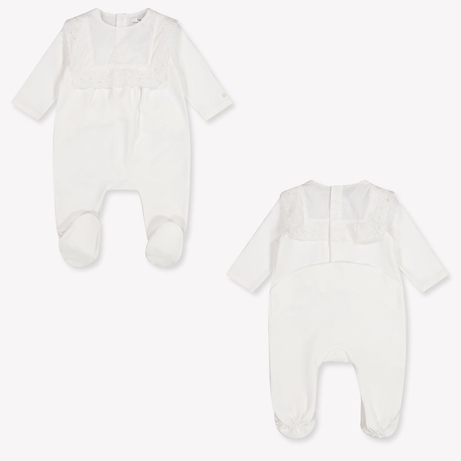 Chloe Baby Meisjes Boxpakje In Wit