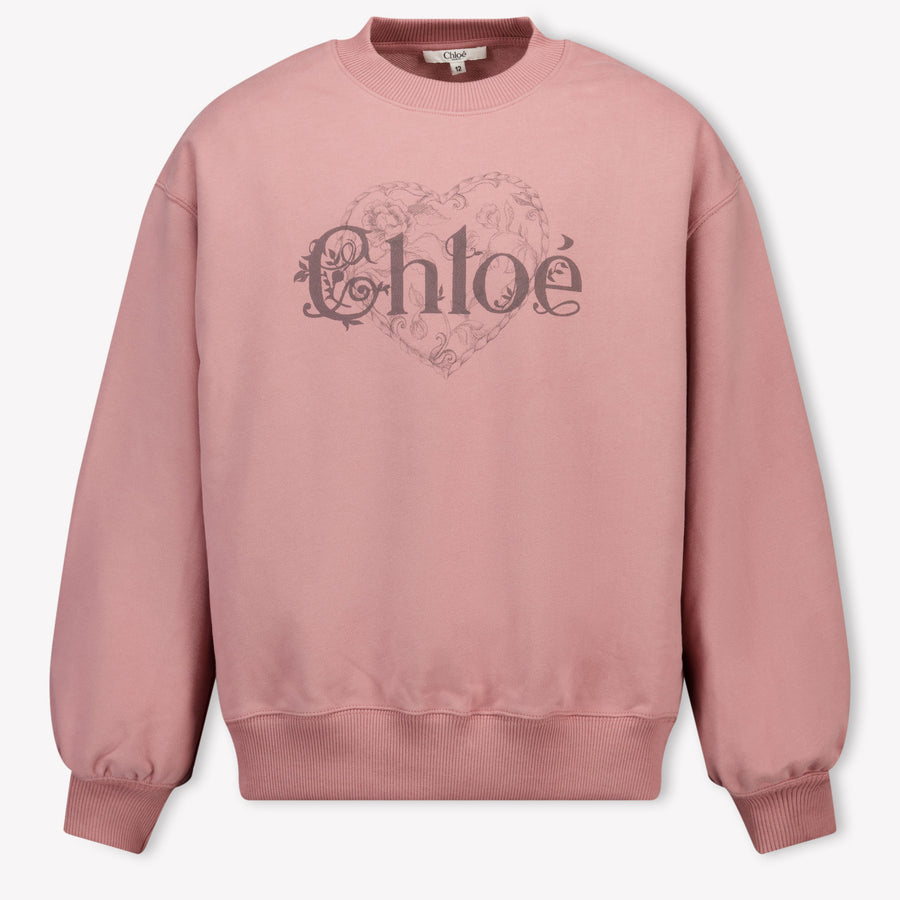 Chloe Girls Sweater in Pink