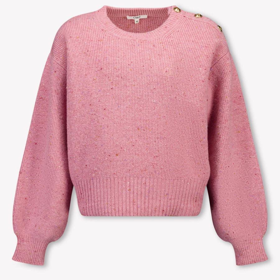 Chloe Girls Sweater in Pink