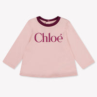 Chloe Baby Girls T-Shirt In Light Pink