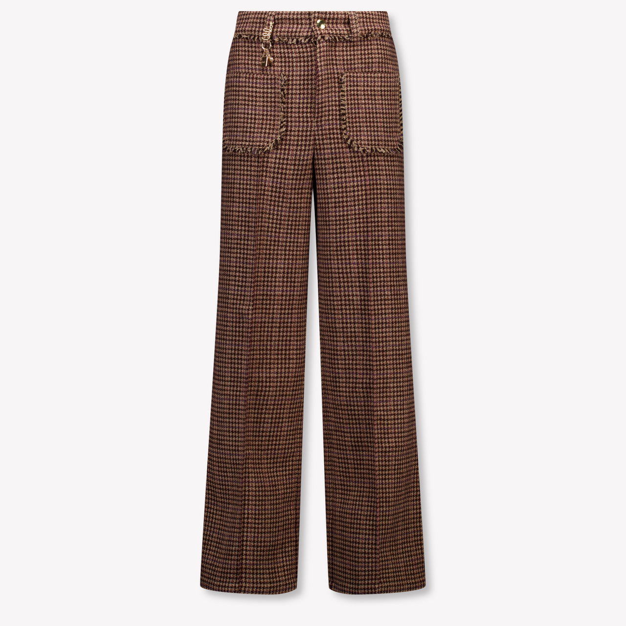 Chloe Kids Girls Pants In Bordeaux