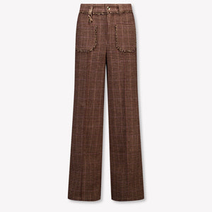 Chloe Kids Girls Pants In Bordeaux