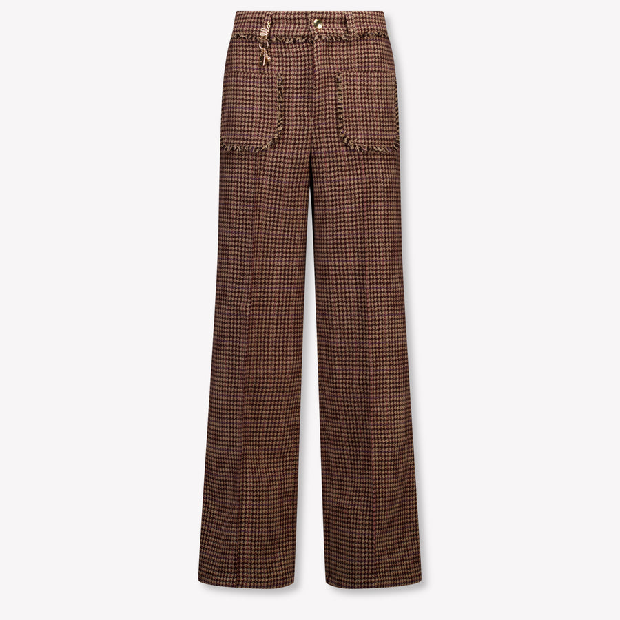 Chloe Kids Girls Pants In Bordeaux