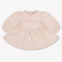 Chloe Baby Meisjes Jurk In Licht Roze