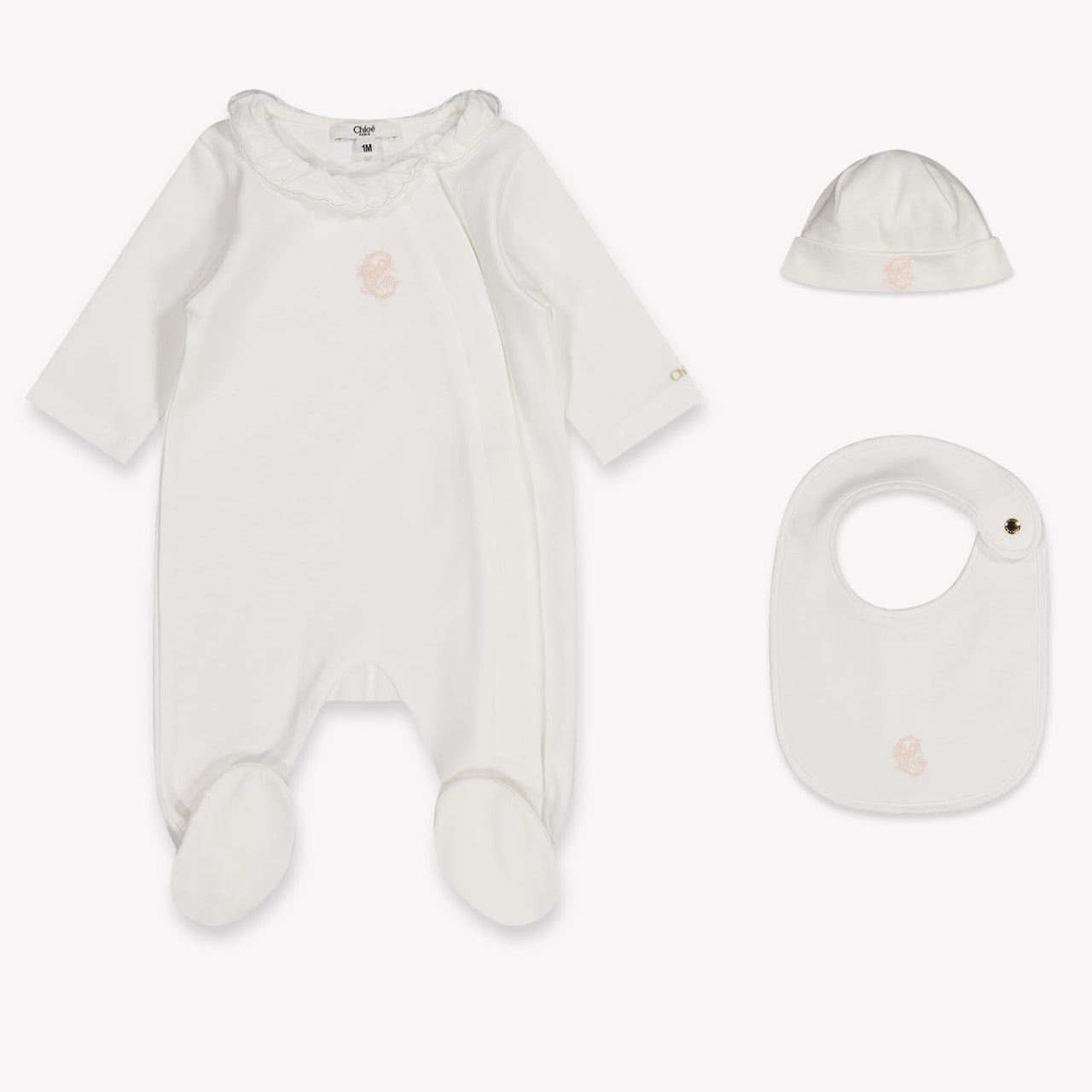 Chloe Baby Meisjes Boxpakje In Wit